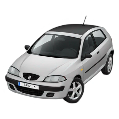 Voiture seat Ibiza 6L 2002 sticker