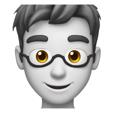 spider man smile balck slin sticker