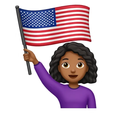 african american flag sticker