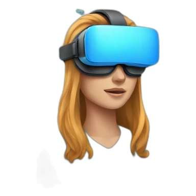 neuroscience and virtual reality sticker