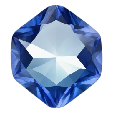 perfect symmetrical sapphire sticker