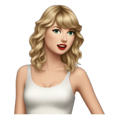 taylor-swift-throat-goat sticker
