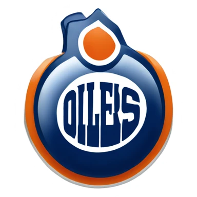 Edmonton Oilers Logo sticker