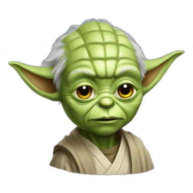 Yoda Ukraine sticker