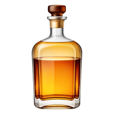 bottle of liquor sticker