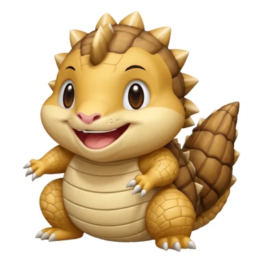 Sandshrew laughing  sticker