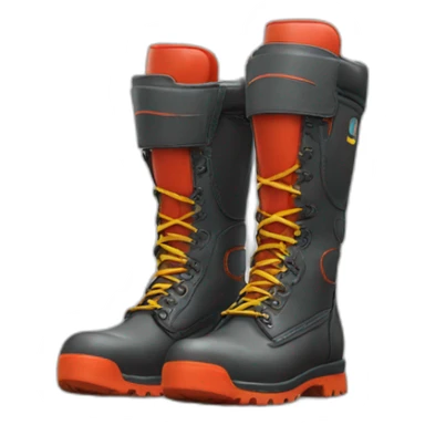 Haix fireman boots sticker