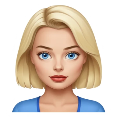 Maggot Robbie with blue eyes sticker