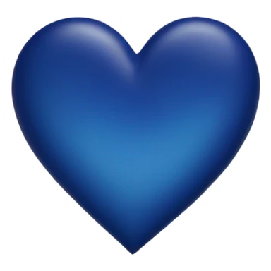 Indigo heart sticker