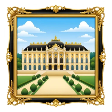 schonbrunn palace sticker