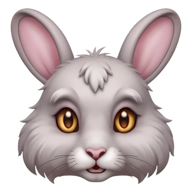 Exorcist rabbit sticker