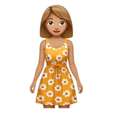 Casula style woman sticker