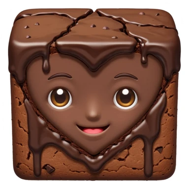 Triple Chocolate Brownie sticker
