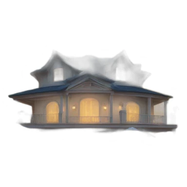 Beachfront villa sticker