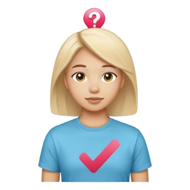 Verificado de tik tok sticker