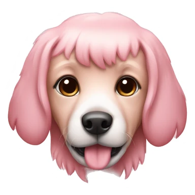 Dogs pink cute sticker