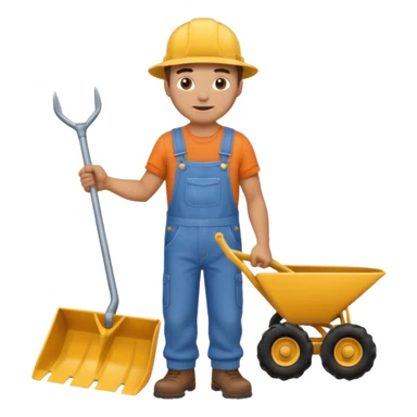 man plowing a field sticker