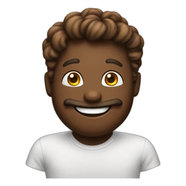 happy poo emoji sticker