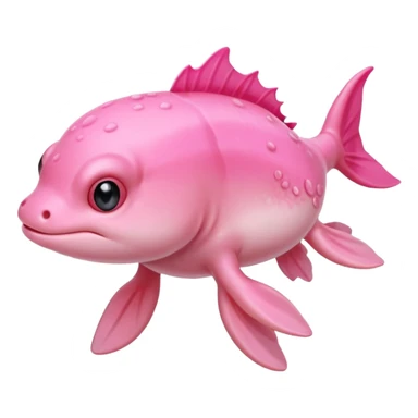 Ajolote rosa sticker