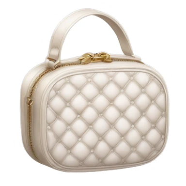 Dior-style cosmetic bag sticker