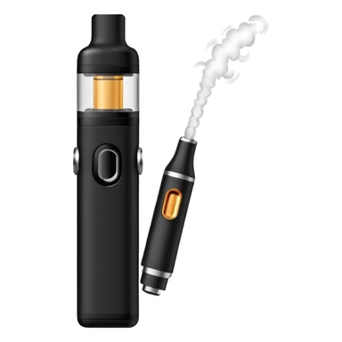 black vape sticker