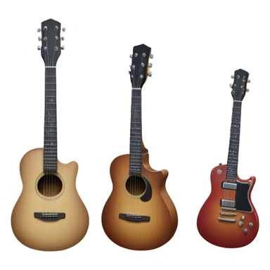 Apple Music should looks alike a bit more and the guitar could be slightly tiny  sticker