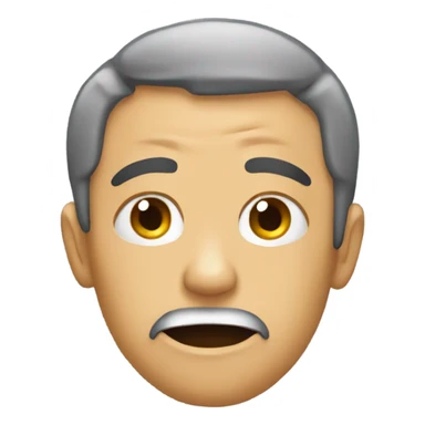 Stressful emojis, a variety sticker