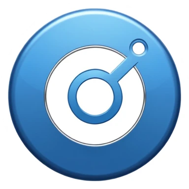 BLUE tick badge of Instagram  sticker