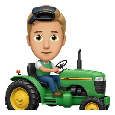 Harry kane driving tractor sticker