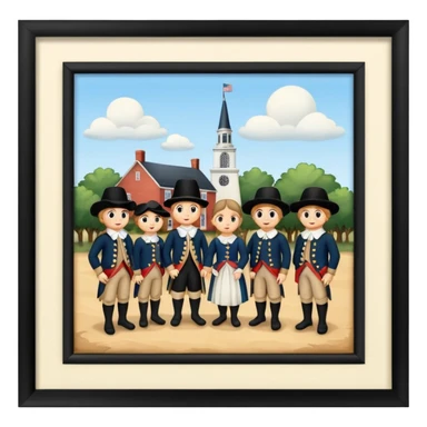 13 colonies sticker
