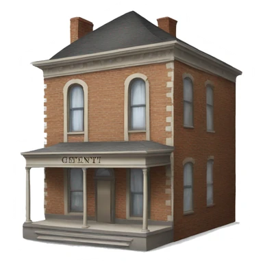 19th CENTURY building sticker