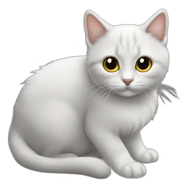 Chatte sticker