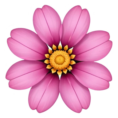 pink girly framed flower picture sticker