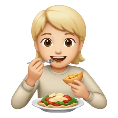 Mukbang sticker