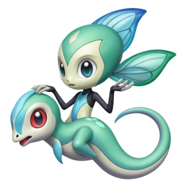 Meloetta-Mesprit-Azelf-Pokémon-Fakémon-creature sticker