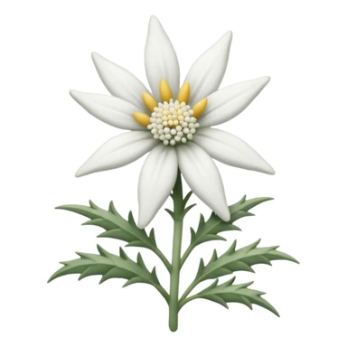 edelweiss realista sticker