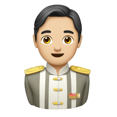 chàng trai đeo kính trong suốt  và mặt ngầu sticker