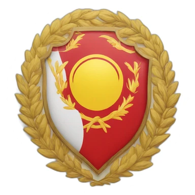 Kyrgyzstan coat of arms sticker