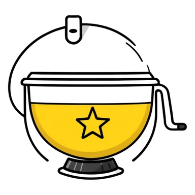 sieve with a star symbolizing kalburüstü sticker