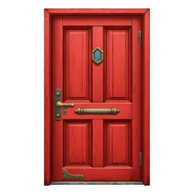 red Door  sticker