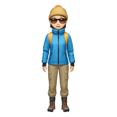 남미 여행에 가는 한국인의 전신을 그려줘! 바로 하이킹 갈 수 있을 정도로 잘 입은!

상체

🧥 방풍·방수 재킷 (고지대·우유니 필수)

👕 얇은 레이어드 2~3벌 (일교차 대비)

하체

👖 편한 바지(청바지 X, 스트레치 추천)

신발

👟 접지력 좋은 운동화 (마추픽추 필수)

🥾 우유니: 방수 신발 or 장화

악세사리

🧣 넥워머·모자 (아침/저녁 체감 -5~10도)

🕶️ 선글라스 (우유니·사막지역 눈부심 강함)

활짞!!!!!!!!!!!!!!! 웃고있게해줭
너무 두꺼웡 옷이 sticker