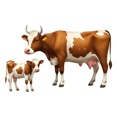 greenfield with cow cattle sticker