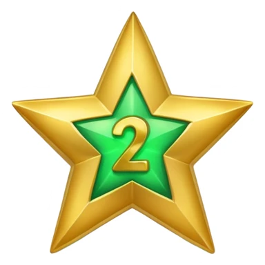 Emogie of verified  of star of 24 and tick  sticker