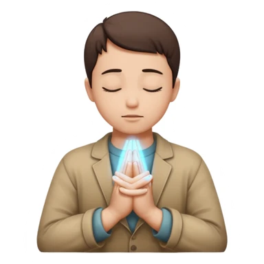 praying sticker
