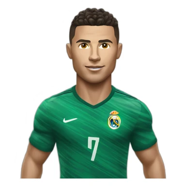 Ronaldo qui prend la coupe du monde sticker