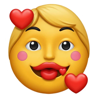 Lazando beso sticker