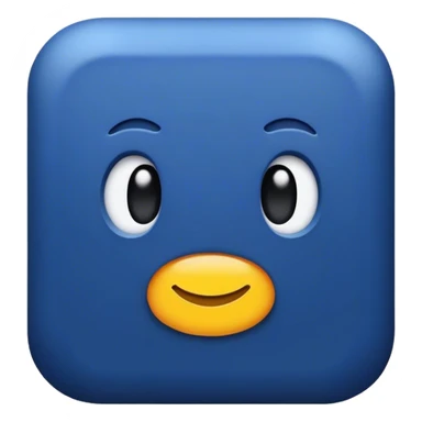 dark blue geotag sticker