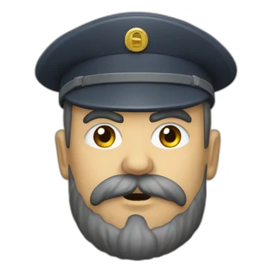 Staline qui fume sticker