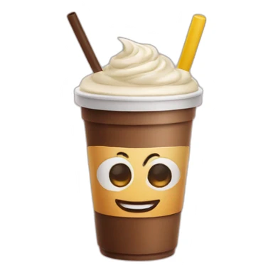 coffee-is-drinking-smoothie sticker