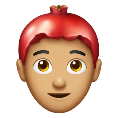 pomegranate emoji sticker